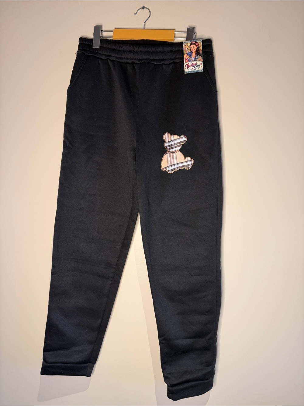 Plaid Black Jogger Pants SKU# TTL-001